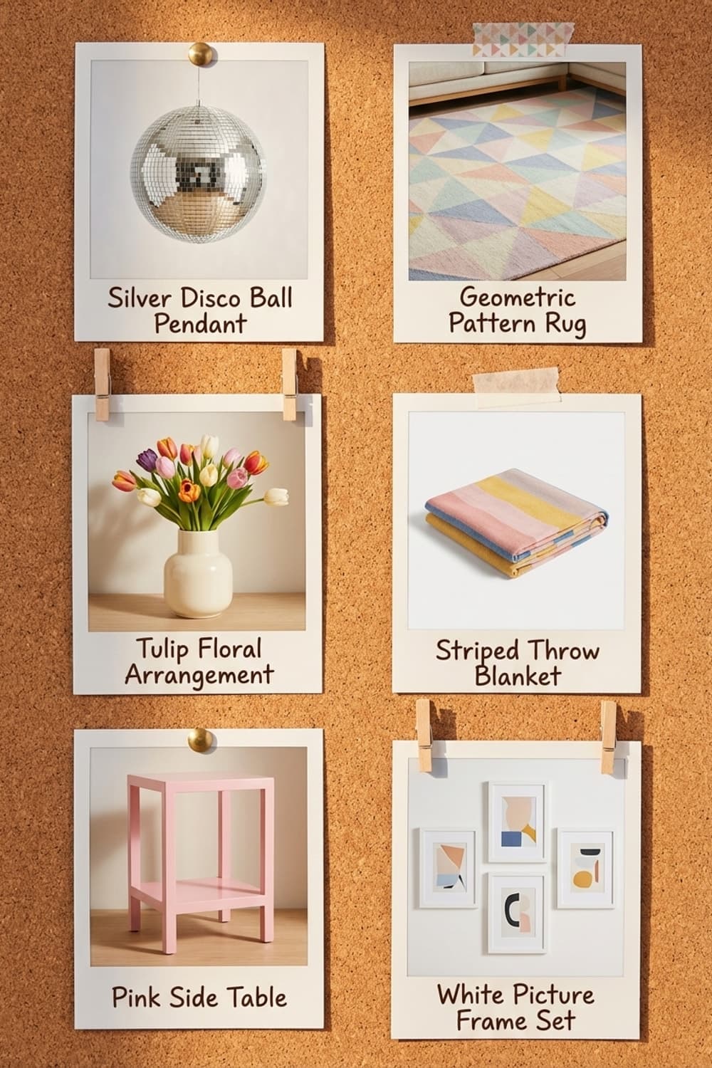 Stairwell to Light's Ascent - stairwell, entryway, pink, teal, geometric rug - Get the Look Board