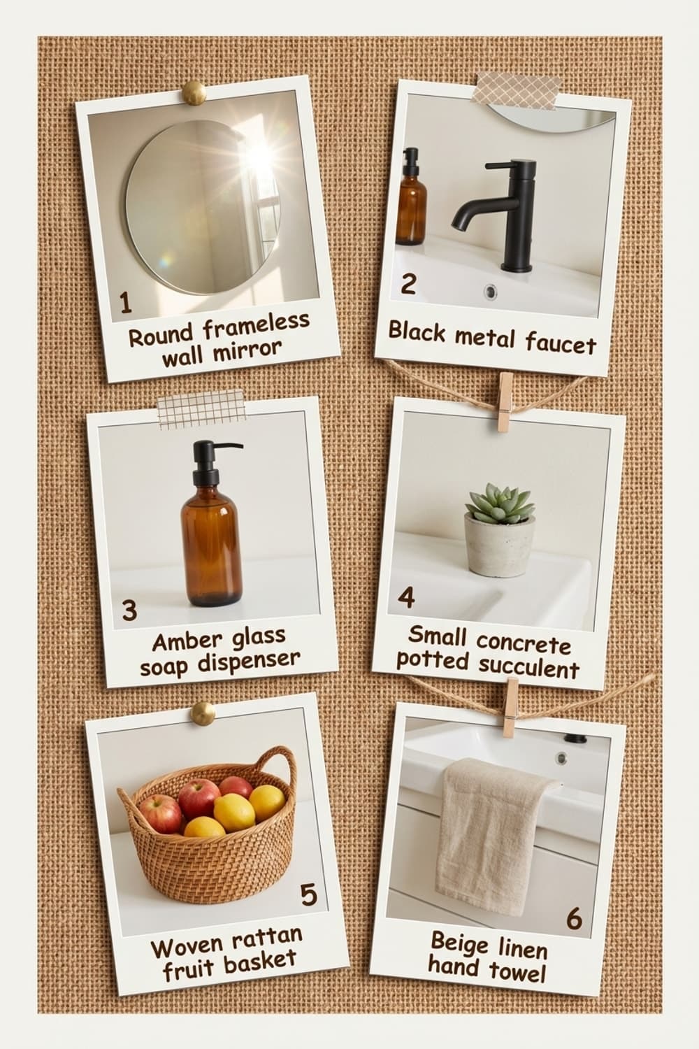 Golden Naps and Open Windows - bathroom, window nook, beige, white, wood paneling - Get the Look Board