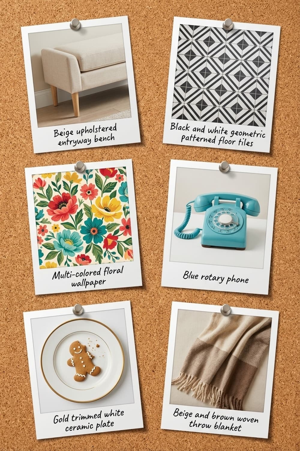 Sugar Rush and Torn Wrapping - entryway, Christmas aftermath, red, green, gold - Get the Look Board