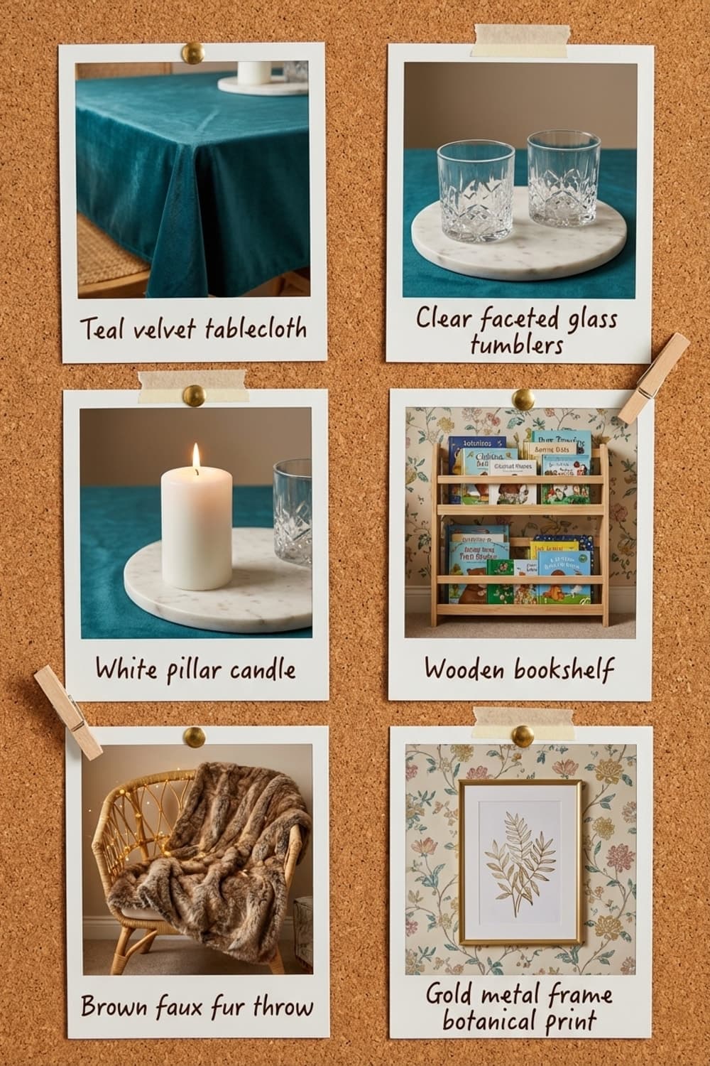 Velvet Hour, Waiting for Rain - living room, reading nook, teal, orange, wood floors - Get the Look Board