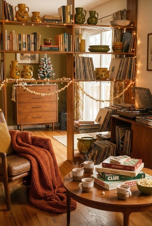 Quiet Games Before Winter Arrives - living room, brown, wood
