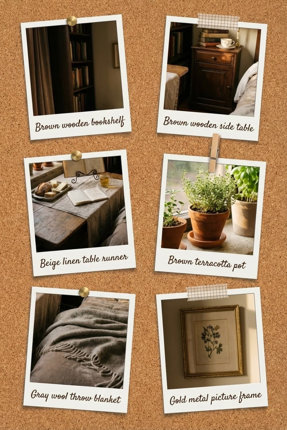Bread. Book. Quiet Window. - bedroom, brown, beige, wood table, cookbook - Get the Look Board